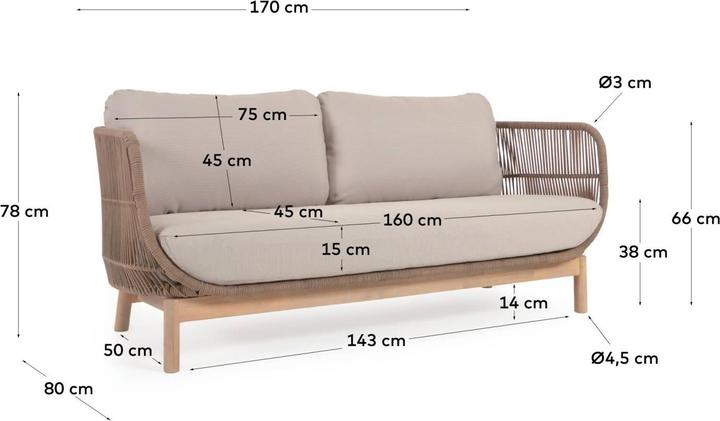 Actual product image Kave Home Catalina