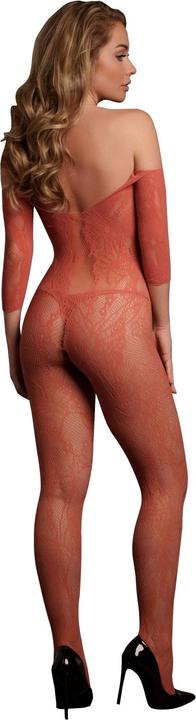 Actual product image Le Désir Lace Long-Sleeved Bodystocking - One Size (One size)