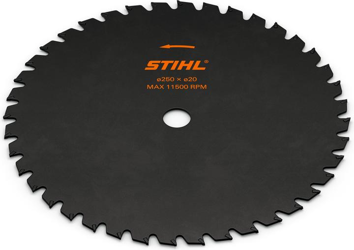 Stihl 40007133806 Grasschneideblatt 250-40 (Rasentrimmer, Gartenmaschinen Ersatzteile)