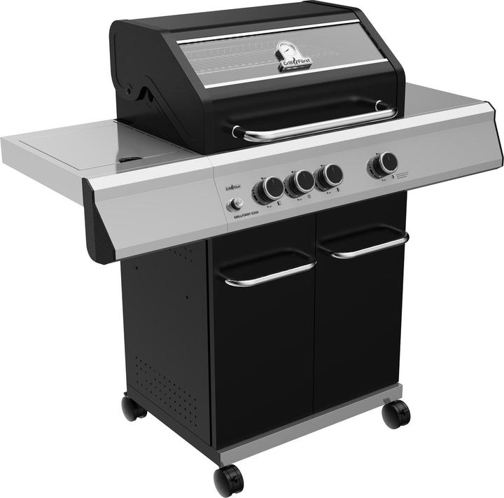 Image du produit Grillfürst G310E Gril à gaz 3 feux avec brûleur haute température et grilles en acier inoxydable (10.50 kW)