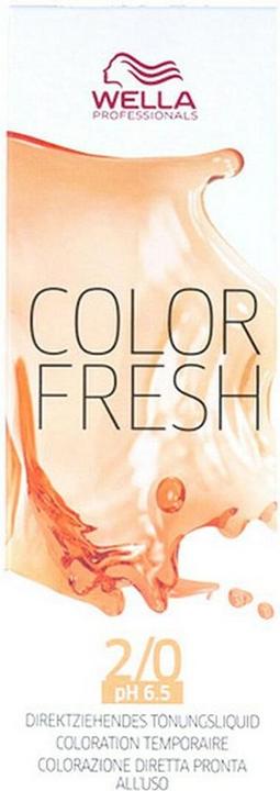 Actual product image Wella Color Fresh Acid (2/0 black)