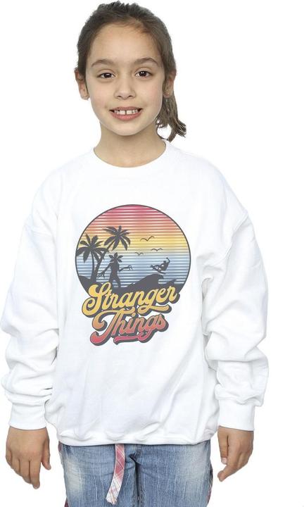 Produktbild Netflix Stranger Things LA Gradient Sweatshirt Mädchen (140, 146)