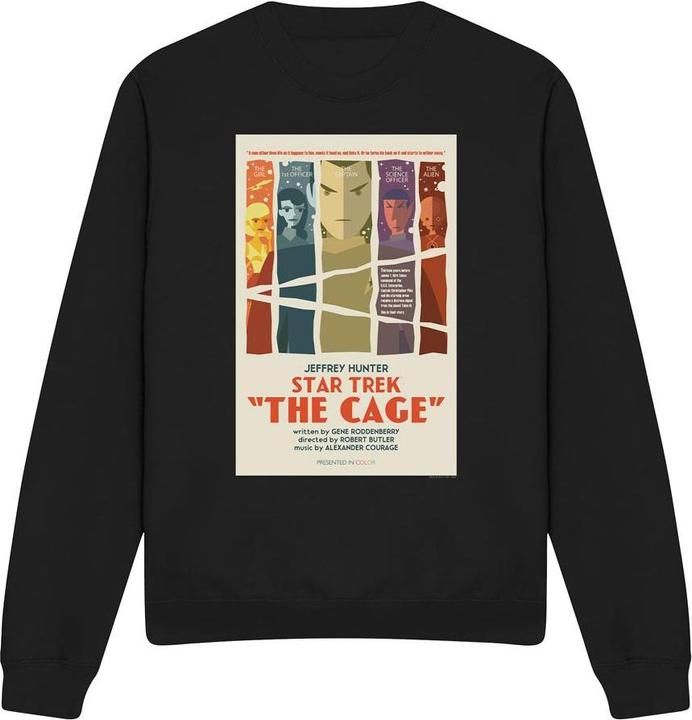 Actual product image Unisex Adult The Original Series Episode 80 Sweatshirt (S)