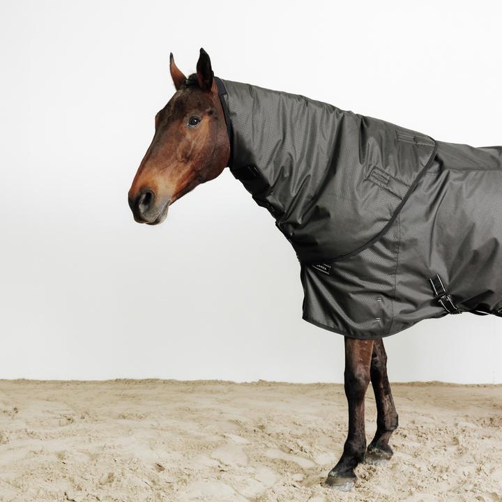 Image du produit Fouganza Protège-cou Neckcover Allweather 200 cheval noir