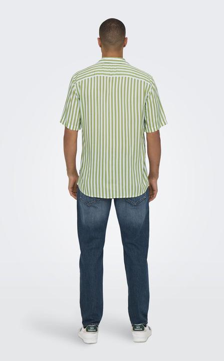 Actual product image Only & Sons Striped short sleeve shirt (XS)