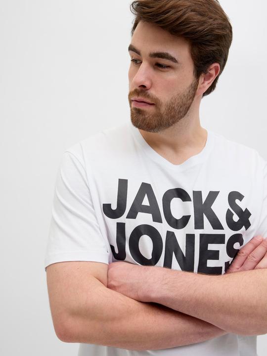 Immagine prodotto Jack & Jones Maglietta plus size con stampa logo (6XL)