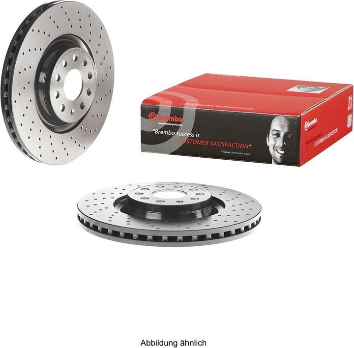 Immagine prodotto Brembo Disco freno XTRA LINE - forato/rivestito 09.5509.1X