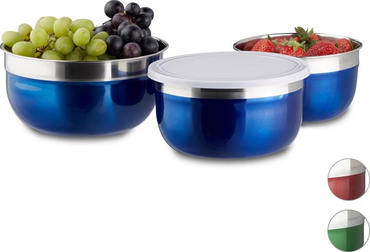 Actual product image Relaxdays Bowl set (18.40 cm, 3 x)