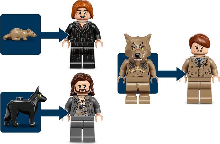 Actual product image LEGO Howling hut and whipping willow (76407, LEGO Harry Potter)