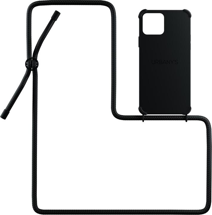 Image du produit Urbany's Couverture de collier avec cordon All Black matt (Apple iPhone 14 Plus)