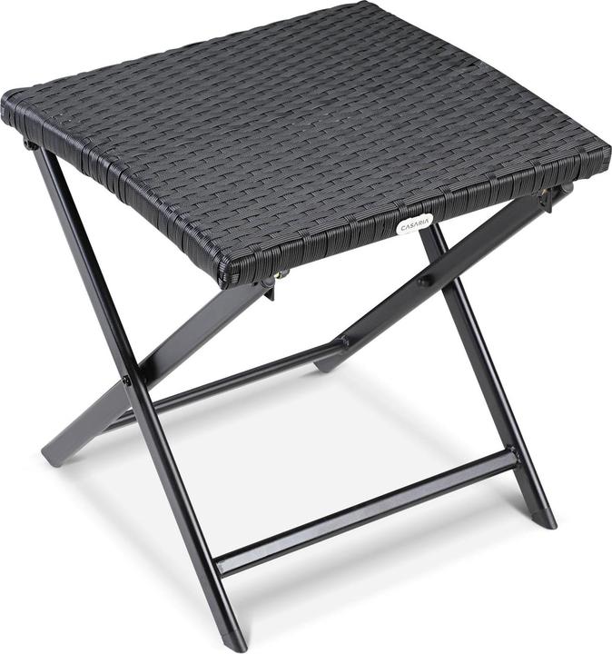 Produktbild Casaria Poly Rattan Klapphocker