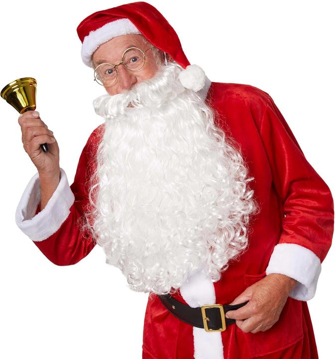 Actual product image tectake Costume Fake Beard Santa Claus wig&beards 1