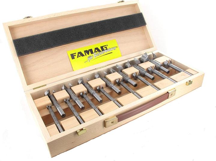 Actual product image Famag Forstner bit (10 mm, 12 mm, 15 mm, 16 mm, 18 mm, 20 mm, 22 mm, 25 mm, 26 mm, 28 mm, 30 mm, 35 mm, 40 mm, 45 mm, 50 mm)