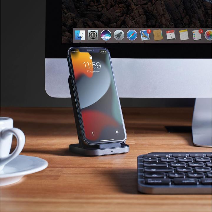 Produktbild Intenso Wireless Charger BSA2 Ladegerät schwarz (15 W)