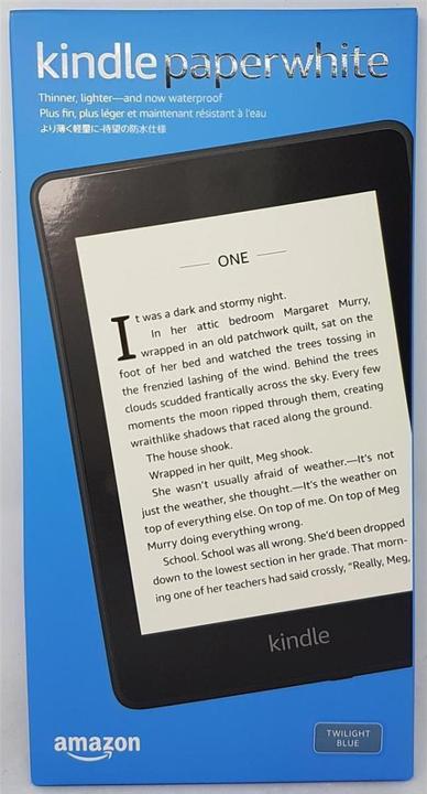 Actual product image Amazon Kindle Paperwhite Special Offer (2018) (6", 32 GB, Blue)