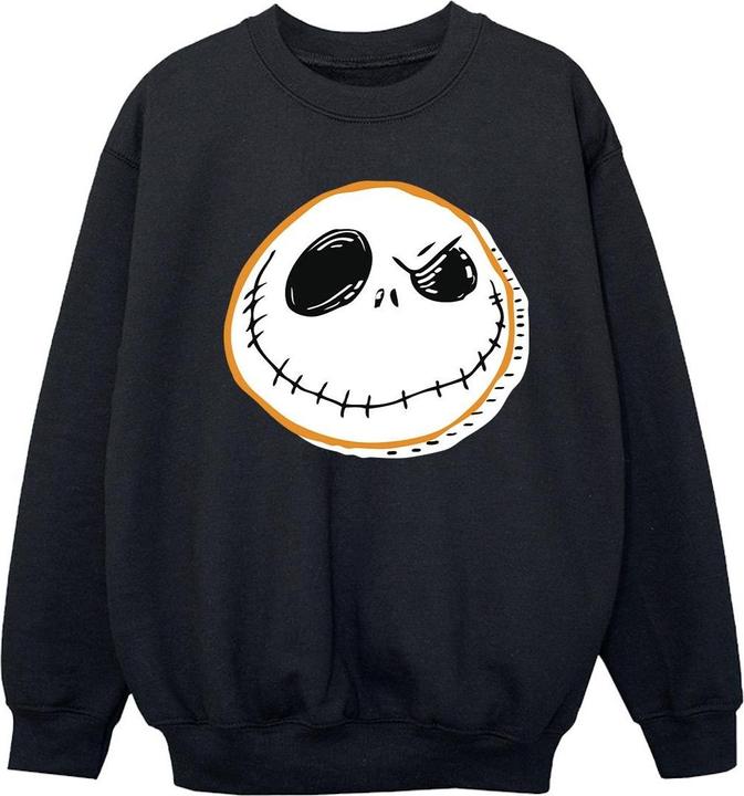 Disney The Nightmare Before Christmas Jack Face Sweatshirt Mädchen