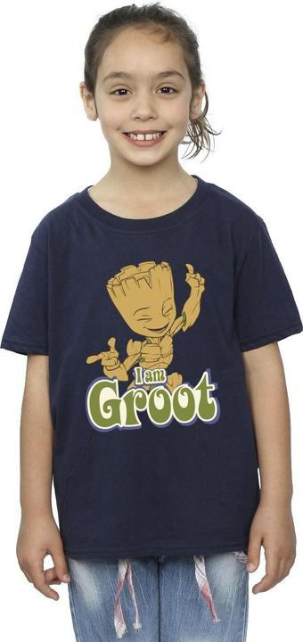 Immagine prodotto Guardians of the Galaxy Groot Dancing Maglietta Ragazze (140, 146)
