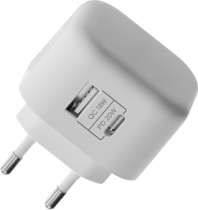 Actual product image Volutz USB Wall Charger Utilogy 20W USB-C + USB-A