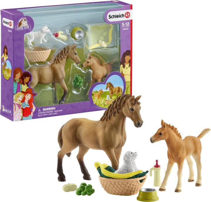 Image du produit Schleich Le soin des bébés animaux de Sarah