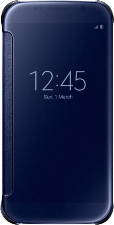 Actual product image PhoneLook Cover Clear View Cover dark blue (Samsung Galaxy S7)