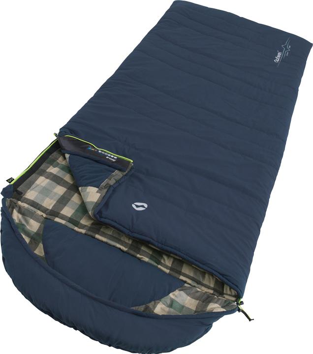 Produktbild Outwell Schlafsack Camper Lux Polyester, Dunkelblau, Anzahl (235 cm)