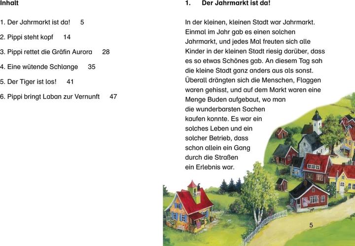 Produktbild Pippi geht auf den Jahrmarkt (Deutsch, Astrid Lindgren, Katrin Engelking, 2023)
