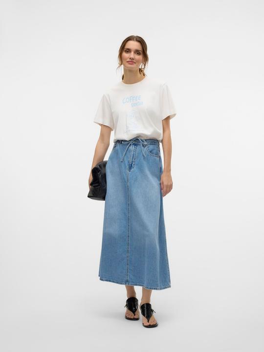 Immagine prodotto Vero Moda VMHILLA Mittlere Taille Midirock Jeansrock (XS)