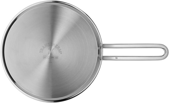 Produktbild WMF Edelstahlpfanne Bratpfanne 18cm Pfanne klein Induktion unbeschichtet (18 cm, Bratpfanne, Edelstahl)