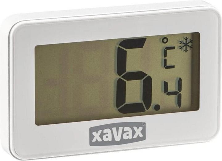 Xavax Termometro digitale per frigorifero, freezer e congelatore, bianco