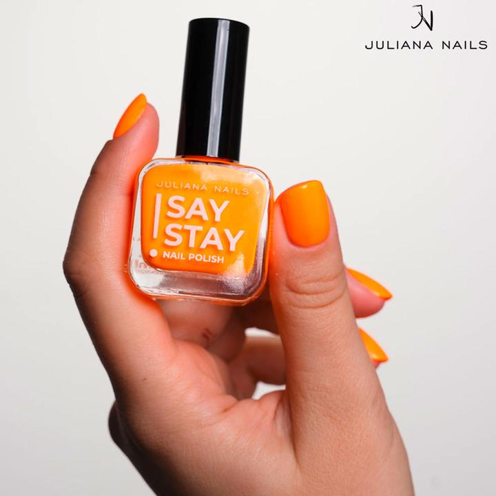 Produktbild Juliana Nails Say Stay! Nail Polish Neon Trending Tangerine (Neon Trending Tangerine, Farblack)