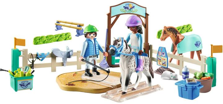 Immagine prodotto Playmobil Maneggio moderno (71637, Cavalli Playmobil della cascata)