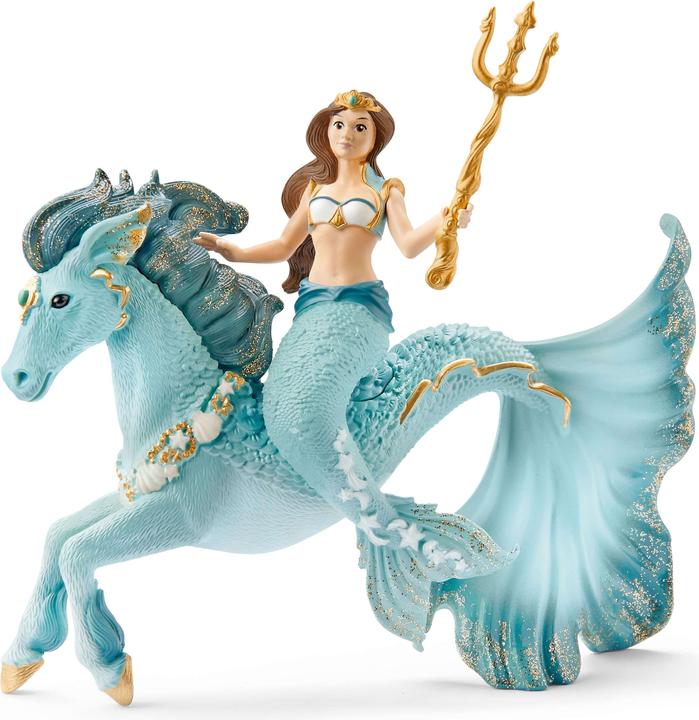 Actual product image Schleich Mermaid Eyela on underwater horse