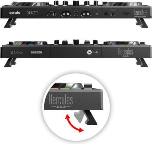 Produktbild Hercules DJ Control Inpulse 500 mit Ständer Silber