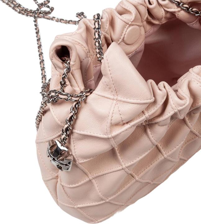 Immagine prodotto Tory Burch fleming mini hobo bag in pink leather