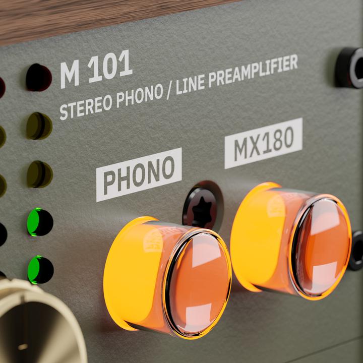 Produktbild Rodec BUNK 01 WALNUT / GREEN (Studio- und Livemixer)