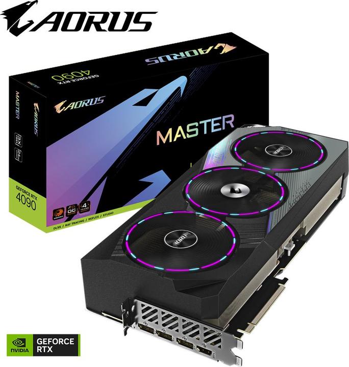 Produktbild Gigabyte AORUS GeForce RTX 4090 MASTER (24 GB)
