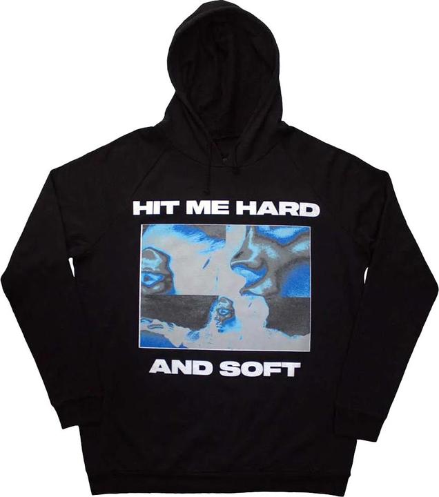 Billie Eilish Hit Me Hard And Soft Negative Kapuzenpullover Zum Überziehen
