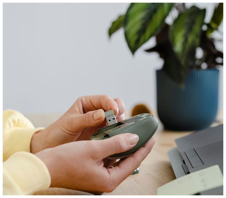 Actual product image Trust YVI+ Wireless Mouse green (Wireless)