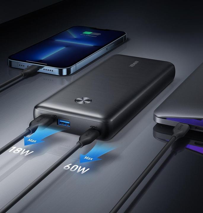 Produktbild Anker 737 (PowerCore 26K) (25600 mAh, 60 W, 94.72 Wh)