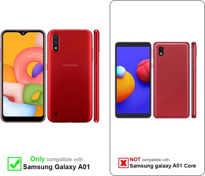 Actual product image Cadorabo TPU 360 Degree Case Cover (Samsung Galaxy A01)