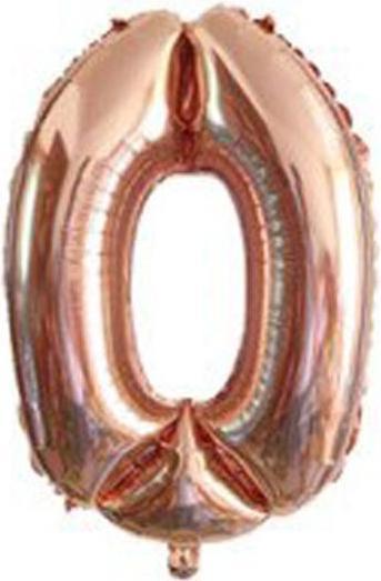 Produktbild MU Classic Zahlenballon 0 (80cm) (1 x)