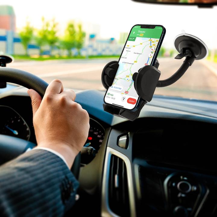 Immagine prodotto Avizar Supporto per auto + accendisigari per iPhone/iPad