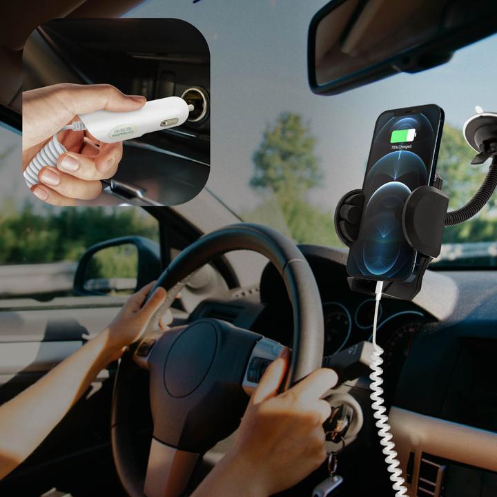Immagine prodotto Avizar Supporto per auto + accendisigari per iPhone/iPad