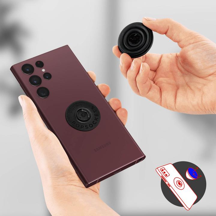 Produktbild PopSockets Backspin Aluminum PopGrip