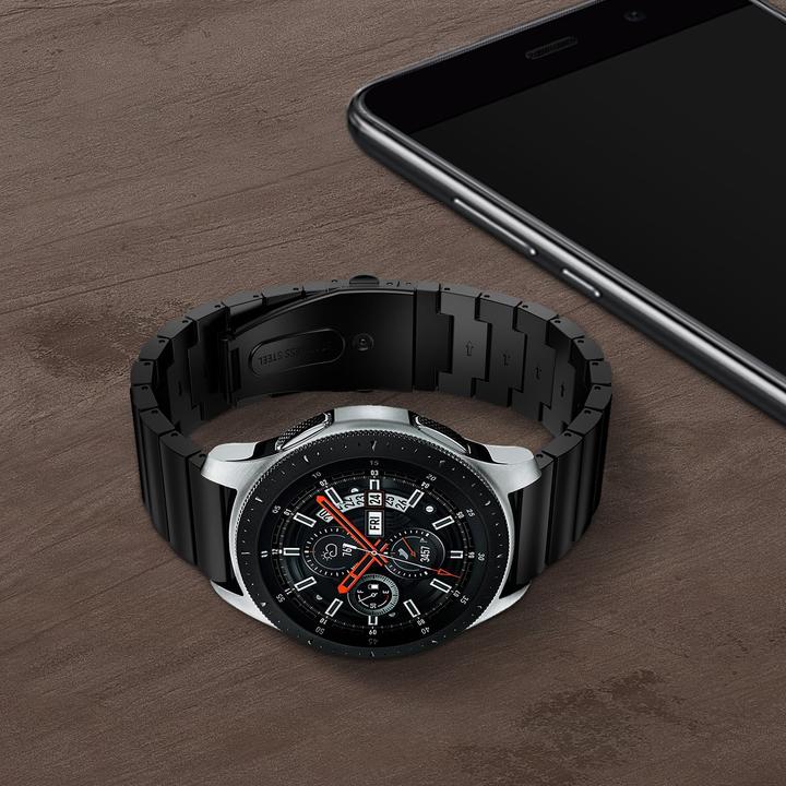 Actual product image Avizar Samsung Galaxy Watch46 bracelet stainless steel (Stainless steel)