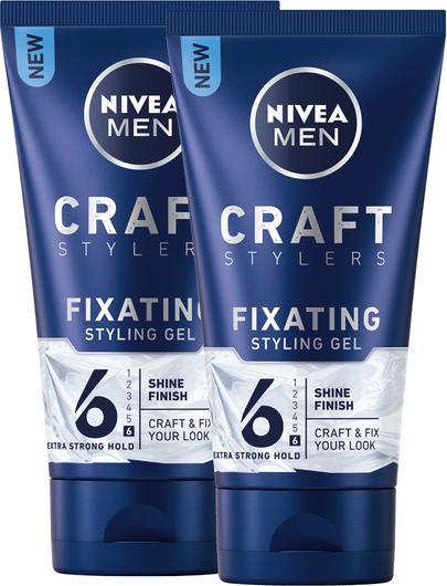 Produktbild NIVEA Craft Stylers Fixating Styling Gel DUO (Haargel, 300 ml)
