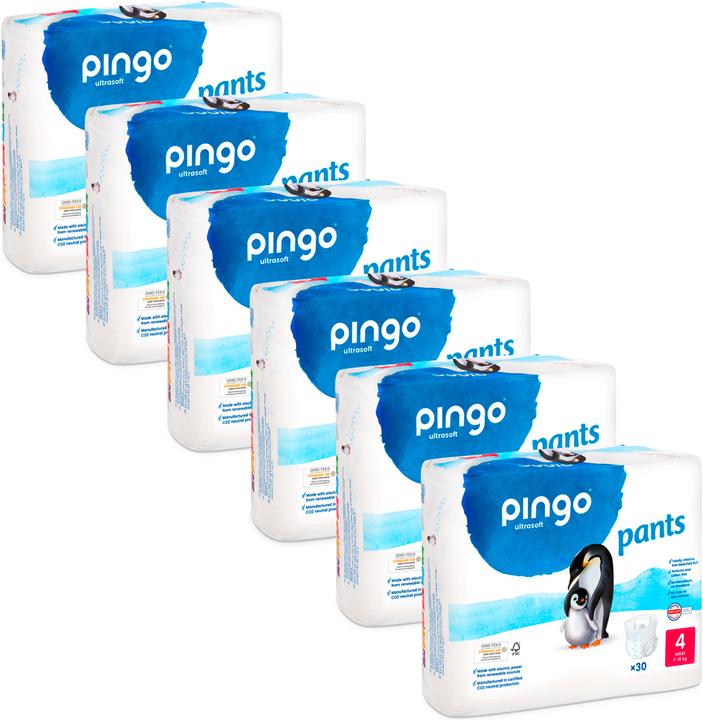 Image du produit Pingo Pants Maxi 4 (Taille 4, Pack mensuel, 180 pièce(s))