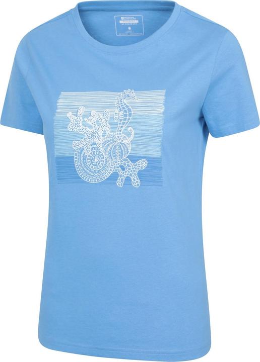 Actual product image Mountain Warehouse Womens/Ladies Seahorse T-Shirt (48 D)