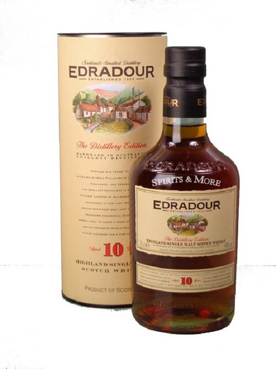 Actual product image Edradour 10 Years (Single Malt, Scotch whisky, 1 x 70 cl)