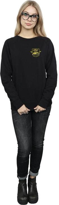Actual product image Disney Womens/Ladies Cars Cruz Ramirez Faux Pocket Logo Sweatshirt (M)